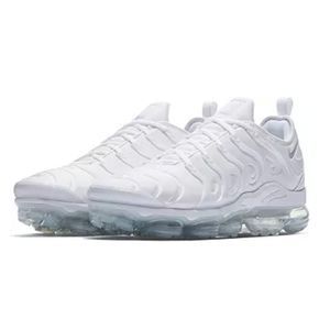 Nike Air Vapor Max Plus Mens Sz 8.5 White Athletic Sneaker Shoes